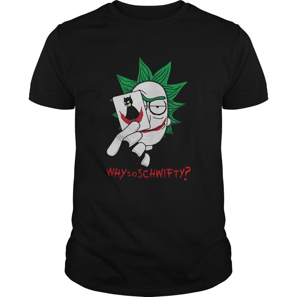 Tops - Rick Joker Morty Batman Why So Schwifty Shirt